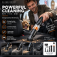 ⚡ Portable Handheld Car Vacuum Cleaner — 120W Cordless Mini Vac with 20000Pa Suction