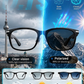 📢📢50% OFF !!!⏰AI smart glasses with ChatGPT, 8 MP camera and HD 1200P 4K video recording, real-time translation in over 160 languages, Bluetooth 5.4, HiFi audio and music control, smart sunglasses with video recording for on the go