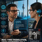 📢📢50% OFF !!!⏰AI smart glasses with ChatGPT, 8 MP camera and HD 1200P 4K video recording, real-time translation in over 160 languages, Bluetooth 5.4, HiFi audio and music control, smart sunglasses with video recording for on the go