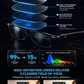 📢📢50% OFF !!!⏰AI smart glasses with ChatGPT, 8 MP camera and HD 1200P 4K video recording, real-time translation in over 160 languages, Bluetooth 5.4, HiFi audio and music control, smart sunglasses with video recording for on the go