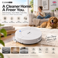 Smart Robot Vacuum and Mop with Automatic Self-Cleaning