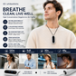 🌬️✨ Wearable Negative Ion Air Purifier – Fresh Air Everywhere You Go! 🍃💪