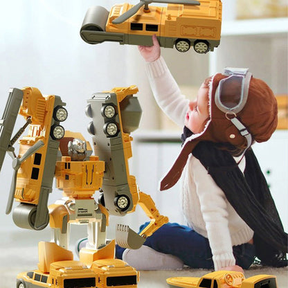 🎅Christmas Sale 49% OFF 🔥Magnetic Transform Engineering Car Toy🎁Free shipping