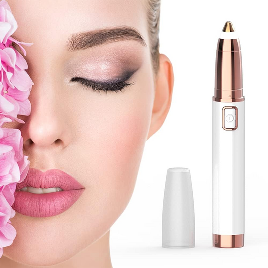 Mini Portable Electric Eyebrow Trimmer in Lipstick Style