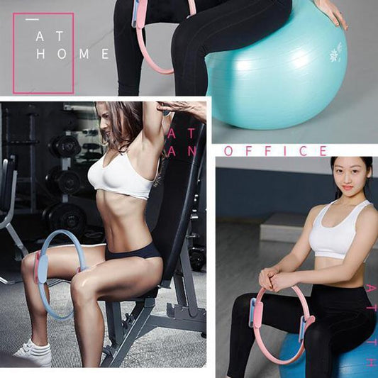 🔥 Pilates Ring Fitness Trainer | Christmas SALE 50% OFF | Toning Ring for Core, Arms & Legs | Portable Home Gym Equipment Gift 🎄✨