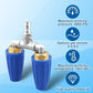 🚿 Stainless Steel Turbo Nozzle 🌟 – Perfect for terraces, cars, and facades