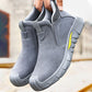 Lightweight Steel Toe Abrasion-Resistant Ankle Work Shoes