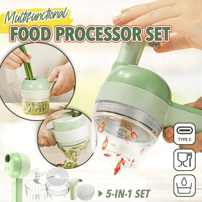 🔪 Cut, Chop, Peel & Clean – 4-in-1 Electric Food Chopper, Dishwasher Safe. Free UK Delivery
