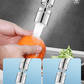 360° Swivel Kitchen Sink Aerator - Dual-Function 2-Flow Sprayer Faucet Head