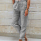 🌸LAST DAY SPECIAL PRICE: 🔥￡17.99!!🔥🌸Women's  Elastic Waist Cotton Linen Casual Pants