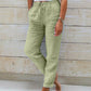 🌸LAST DAY SPECIAL PRICE: 🔥￡17.99!!🔥🌸Women's  Elastic Waist Cotton Linen Casual Pants