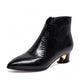 Women's Fashion Chunky Heel Pointed Toe Boots