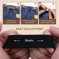 2 Pieces Adjustable Buckle Free Elastic Belts for Kids
