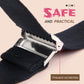 2 Pieces Adjustable Buckle Free Elastic Belts for Kids