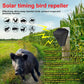 🌾50% OFF NOW! Waterproof Solar Outdoor Bird Repeller‑Timing Ultrasonic Bird Deterrent, Solar‑Powered Bird Scarer for Garden Orchard Crop Protection