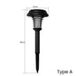 🏆 Last Day Special Price ! 🔥Solar Mosquito Zapper Lamp Stake