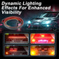 🚗LED Tailgate Light Bar | Multi-Function Brake/Running/Turn Signal Lights | Waterproof & Easy Install