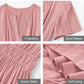 🔥Hot Sale 50% OFF👗Women's Casual Summer Short-Sleeve V-Neck Long Dresses