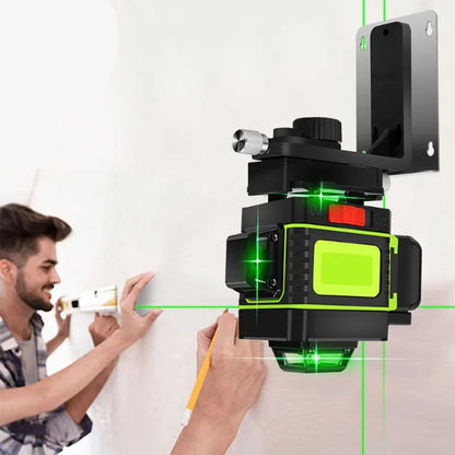 ⏳🔥LIMITED-TIME 50% OFF! ⏰16 Lines Green Light Laser Level Self Leveling Tool🎉