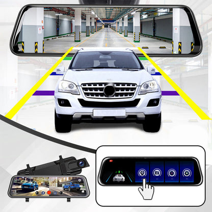 📹 50% OFF NOW! ✨ Touchscreen Dash Cam – Front & rear 4K, 24/7 parking & reverse aid – Night vision, loop recording – perfect for all-weather driving 🚗
