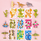 🧩Educational 3D Cartoon Puzzle - 57 Interlocking Pieces with Vibrant Characters for Creative Learning 🎨👧