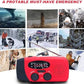 ⛺2026 New Arrivals: 40% Off!⛱️ Multifunctional Portable Solar Emergency Radio