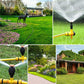 🏡 Last Day Special Price £9.99 !🏆 BUY 1 GET 1 FREE✨360° Rotation Auto Irrigation System Garden Lawn Sprinkler Patio