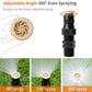 🏡 Last Day Special Price £9.99 !🏆 BUY 1 GET 1 FREE✨360° Rotation Auto Irrigation System Garden Lawn Sprinkler Patio