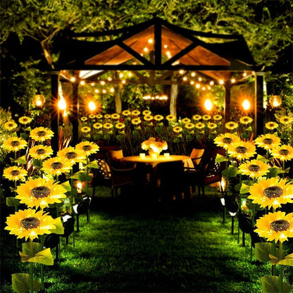🌻50% OFF FLASH SALE ! Sunflower Solar Lights – Glowing Decor for Garden ✨🌿【Hurry Up】