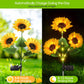 🌻50% OFF FLASH SALE ! Sunflower Solar Lights – Glowing Decor for Garden ✨🌿【Hurry Up】