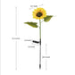 🌻50% OFF FLASH SALE ! Sunflower Solar Lights – Glowing Decor for Garden ✨🌿【Hurry Up】