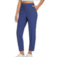 👖50% OFF NOW! Women's High‑Waisted Elastic Pants with Zipper Pockets – Stretchy Wrinkle‑Resistant Cropped Trousers, Casual Work Travel Slim Fit Pants for Daily Outdoor Activities