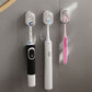 Toothbrush Holder Wall Mounted with Cover