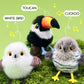 🎁🐱Interactive cat toy shaped like a realistic bird
