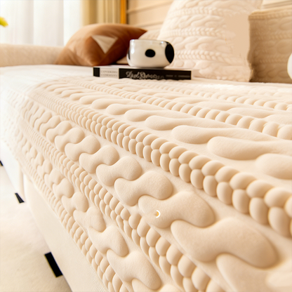 ⏳Limited-time 50% off⏰Plush Textured Non-Slip Sofa Cover🛋️