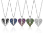 Angel Wing Heart Necklace
