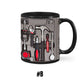 3D Mechanic Toolbox Coffee Mug Set