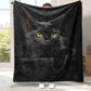 Black Cat All-Season Cozy Blanket