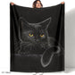 Black Cat All-Season Cozy Blanket