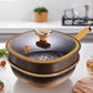 30cm Titanium Alloy Non-Stick Pot with Lid