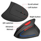 Wireless USB Rechargeable Ergonomic Vertical Optical Mouse