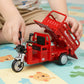 Pull-Back Electric Tricycle Toy with Sound & Light