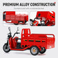 Pull-Back Electric Tricycle Toy with Sound & Light