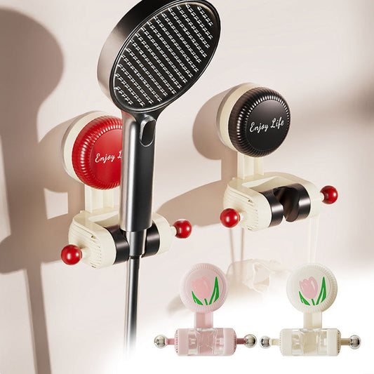 ✨ Adjustable Suction Cup Shower Head Holder — Tool-Free Installation, Strong Adhesion, Universal Fit! ✨