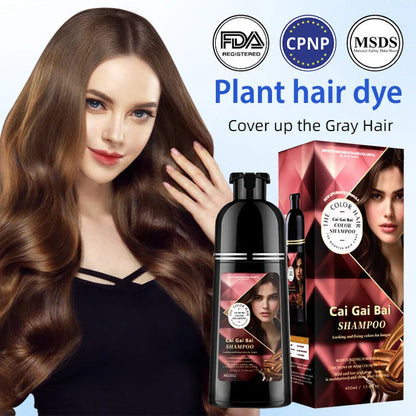 💗Hot Sale 50% OFF🌸Unisex herbal essence express hair colouring shampoo; one bottle lasts for a year.