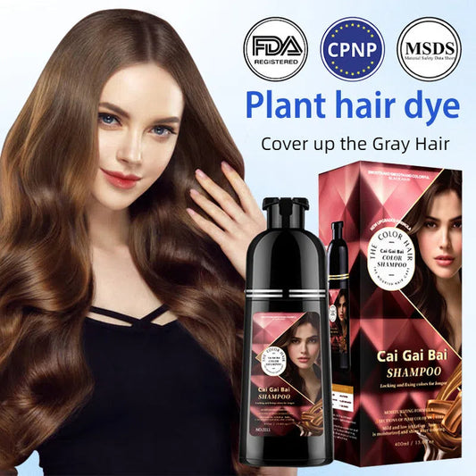 💗Hot Sale 50% OFF🌸Unisex herbal essence express hair colouring shampoo; one bottle lasts for a year.