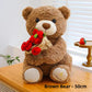 🔥 Hot Sale 50% OFF 💖Animal Bear Gift with Rose Flower Bouquet