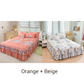 📢📢50% discount!! ⏰ 3-piece ruffled bed skirt set 🛏️