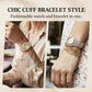 Women's Elegant Rhinestone Bracelet Watch