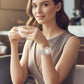 Women's Elegant Rhinestone Bracelet Watch